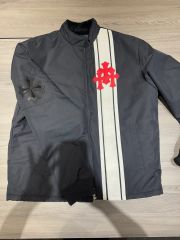 超レア クロムハーツ セメタリーパッチ 裏地ボア コブラ ジャケット XL