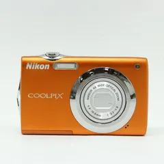 【美品・スマホ転送OK】ニコン Nikon COOLPIX S3000 オレンジ Amazon | Nikon デジタルカメラ COOLPIX (クールピクス) S3000