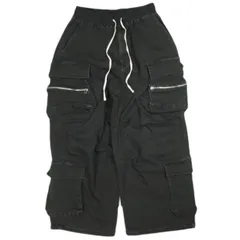 Danke Schon ダンケシェーン 24SS PREMIUM SUPER STRETCH TC BLACK WIDE ZIP POCKET PANT ダブルジップポケット ストレッチカーゴパンツ 24A-PTL019-DS L(32) BLACK ワイド