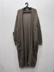 アクネ Acne モヘア カーディガン ロング丈 XS ココア色のサムネイル