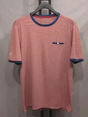 ルイカステル ゴルフ ストライプ 半袖Tシャツ 105