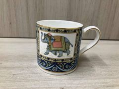 新品未使用】希少 ウェッジウッド ブルーエレファント マグカップ 2個