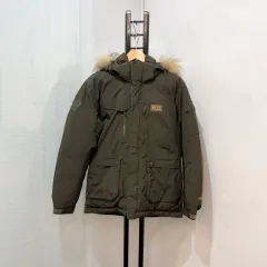 K2カーキ ゴアテックス ダウン ハーフ ショートダウン カーキダウン 4026