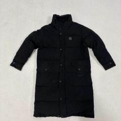 デサント DESCENTE ベンチコート M ダウンコート ロング ブラック