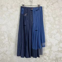 DIESEL シースルー　ロング　デニムスカート shury itimi y2k DIESEL シースルー ロング デニムスカート shury itimi y2k - メルカリ