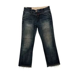 archive hem zip blue flared denim Y2K - メルカリ