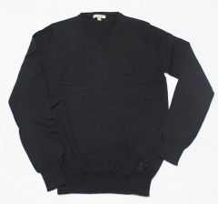 JOHN SMEDLEY×BEAMS F Vネックニット ネイビー メンズ XS - メルカリ