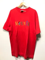 805080 MICKEY&CO MINNIE Tシャツ レッド 赤 ミニー ディズニー