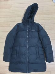 美品】 MONTBELL モンベル フードダウン セミロング丈 グレージュ 