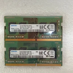 SAMSUNG 4GB PC4-2666V 中古メモリ 2枚セット - メルカリ