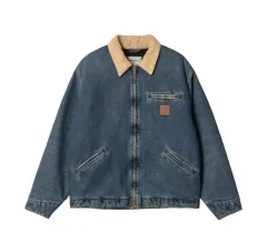 Carhartt WIP OG デトロイト ジャケット ブルー ダスティ HAMILTON ハミルトン ブラウン