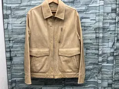 Timberland/シングルライダース/レザージャケット/イエローヌバック/Mサイズ/ティンバーランド