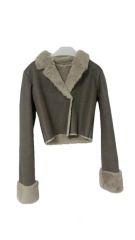 新品M】Pry シュウト H&M ウォッシュドルックフライトジャケット
