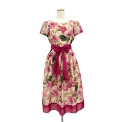 美品✨エムズグレイシー 総レースワンピース エンブロイダリー 花柄