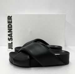 裏張り済 JILSANDER NAPPA PLONGE SANDALS 36 - メルカリ