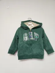 3y 100) 新品 ベイビー ギャップ GAP シープスキン フード ジップアップ