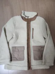 DAKS Little(ダックスキッズ) ボアフリースのシープスキンジップアップ 150のサムネイル