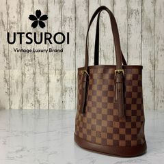 美品 ルイヴィトン ダミエ バケットPM マレ トートバッグ ポーチ付 43