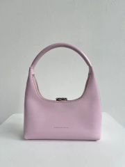 pm ハンドバッグ ネイビー ロック H キューブバック バケツバック 