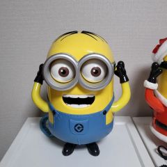ミニオン 収納ケースフィギュア、トーキングフィギュアセット 怪盗