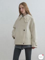 searoomlynn multi collarショートトレンチコート ベージュ - メルカリ
