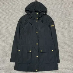 BARBOUR ロゴ パッチ フード ジャケット WHO v0467のサムネイル