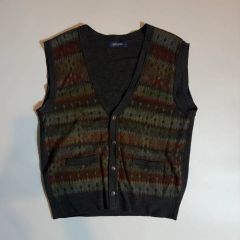 【希少・超美品】RRL 三ツ星タグ 90s フェアアイル柄 ニット ベスト L RRL Double RL 90s 三ツ星 黒タグ フェアアイル ニット ベスト - メルカリ