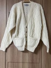 Highland オフホワイト クリーム xlカーディガン - メルカリ