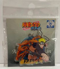 未開封 NARUTO 波風 ミナト フィギュアキーホルダー 〜九尾のチャクラ