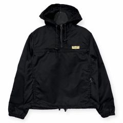 値下げ対応可]Supreme ブラック ナイロンジャケット S - メルカリ