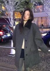 美品【The Barnnet】ザ・バーネット コーデュロイ ヘリンボーン コート
