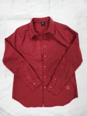 MILLET ゴルフ レッド CHECK シャツのサムネイル