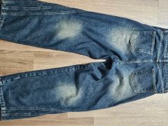 SEE layered denim リジッド ダブルウエスト デニム | Mercari