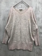 Spick＆Span スピックアンドスパン ウール アルパカ混 Vネック ニット セーター ベージュ ■◇ レディース