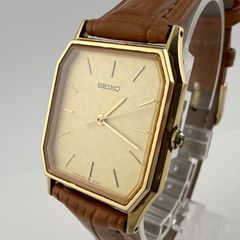 稼働品】SEIKO スクエア 5E31-5A0B 裏蓋刻印あり - メルカリ