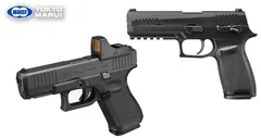 東京マルイ P320 & GLOCK19 GEN5 MOS Micro Pro Sight付き ガスブローバック 本体セットのサムネイル