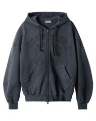 Basketcase CHANDELIER, velour zip up - メルカリ