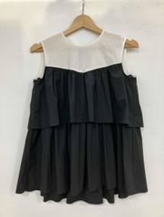 美品◯25AW DOMELLE キャミソール シアー ギャザー 日本製 ドメル