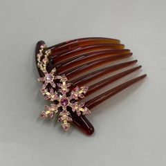 新品】レーヌクロード ヘアアクセ ベロアリボンフレンチコーム - メルカリ