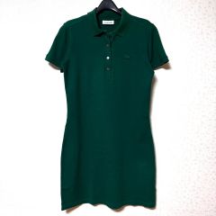 ✨大人気✨ラコステ ベージュロングワンピース S相当 HN96 - メルカリ