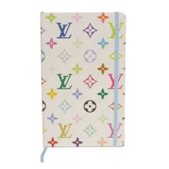 LOUIS VUITTON ルイ・ヴィトン LV×TM ノートブックMM ジェーン 村上隆 LVロゴ フラワー 未使用 モノグラム マルチカラー テキスタイル ブロン 手帳 GI1301のサムネイル