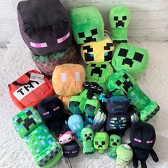 マインクラフト ぬいぐるみ マスコット 8点セット まとめ売り マイクラ
