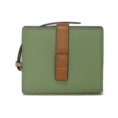 ✨新品未使用✨ LOEWE ミニ財布 バーティカル バイカラー 三つ折り 