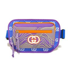 GUCCI ボディバッグ ウエストポーチ インターロッキングGG GA128 