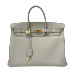 エルメス HERMES バーキン40 D刻 クレ ゴールド金具 トゴ メンズ ハンドバッグのサムネイル