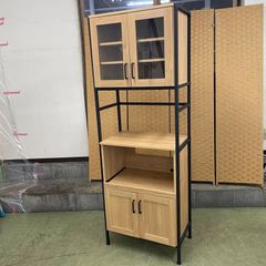 mitchy様専用 ニトリ ビンテージ風ごみ箱上ラック キッチンラック