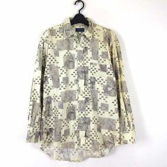 マルニ MARNI 20SS コットンブロードオープンカラーシャツ 半袖 44