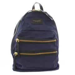 マークジェイコブス MARC JACOBS リュックサック デイパック 紺 ネイビー /TK