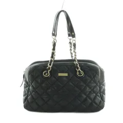 ケイトスペード KATE SPADE ハンドバッグ レザー キルティング 黒 /MI ■OS