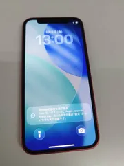 【SIMフリー】iPhone 12 mini/A2398/64GB/レッド〈MGAE3J/A〉